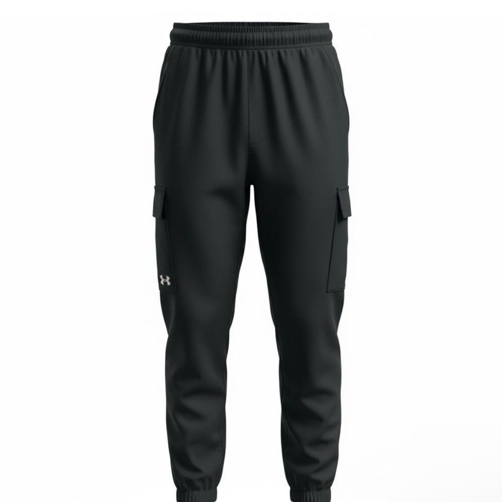 Under Armour Youth Boys Black Cargo Jogger Pants